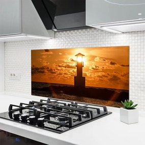 Panel nad blat kuchenny Klasyczna Latarnia O Poranku