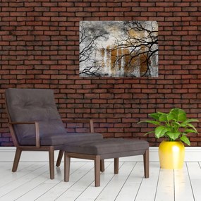 Obraz - Sylwetki drzew (70x50 cm)