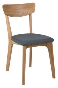 Szaro-naturalne tapicerowane krzesła zestaw 2 szt. Taxi – Actona