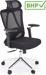 Ergonomiczny fotel biurowy Rufino Halmar, zgodny z normą BHP