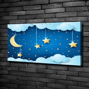 Foto obraz canvas Niebo nocą