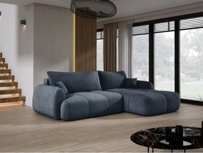 Narożnik COCO z funkcją spania poduszkami i pojemnikiem Cloud 97 DOMOHOME