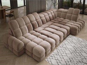 Narożnik TOLLO XL Prawostronny Elektryczna regulacja Tkanina SALVADOR 03 WERSAL