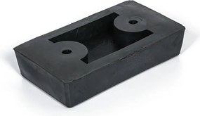 Odbój gumowy do ramp, 250 x 460 x 100 mm