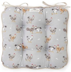 Bawełniana poduszka na krzesło 40x43 cm Hen House – Cooksmart ®