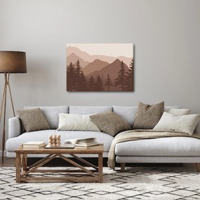Obraz - Góry Brunatne N⁰2 (70x50 cm)