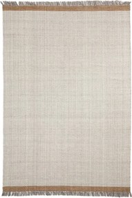 Kremowy wełniany dywan tkany ręcznie 160x230 cm Brina – Kave Home