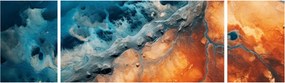 Obraz - Woda i ogień (170x50 cm)
