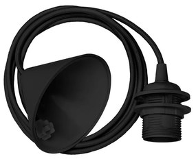 Czarny kabel wiszący do lamp UMAGE Cord, dł. 210 cm
