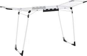 Suszarka na pranie BREEZE, 56,5x173x96,5cm, biała SongmicsHome