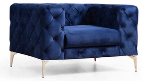 Fotel Como Navy Blue
