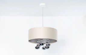 Lampa wisząca BUBBLE LIGHT 60cm kremowa BPS KONCEPT