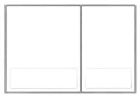 Przycisk spłukujący biały BUTTO