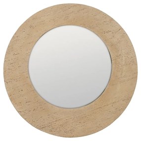 Lustro ścienne z kamienną ramą 80x80 cm Piedra – Ixia