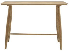 Stół z drewna dębowego 44.5x100 cm Bodo – Villa Collection