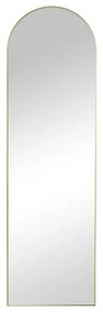 Lustro arkadowe stojące z metalu - szer. 50 x wys. 170 cm - Złoty - MAILEN