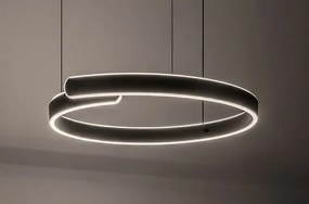 Rabalux 72114 wiszący żyrandol LED Silnora 35W, czarny