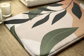 Dywanik antypoślizgowy do łazienki Dywanik antypoślizgowy do łazienki Tropikalna abstrakcja