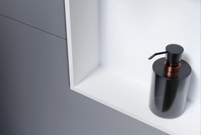 Półka wnękowa ze stali nierdzewnej NT306010XZ reflektorem LED - 30 x 60 x 10 cm