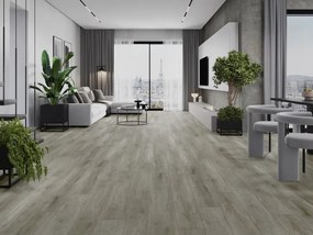 Mexen Riverdale próbka paneli winylowych SPC 6,5 mm, podkład IXPE 1,5 mm, 4 V-Fuga, Dąb - F1052-S