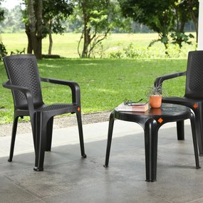 Fotel rattanowy Night 52 x 56 x 84 cm