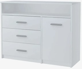 Biała komoda z szufladami D5-K68