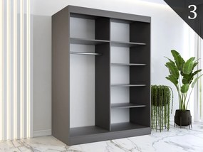 Korpus szafy MODUO COMFORT 150 antracyt MKPOL