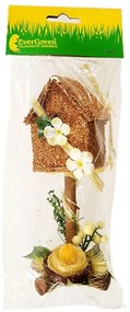 Dekoracje wielkanocne Domek z jajkiem, wys. 18 cm