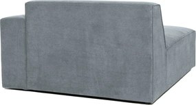 Szary sztruksowy moduł sofy (prawostronny) Sting – Scandic
