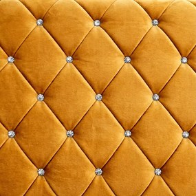 Skandynawska sofa uszak 3 osobowa z pikowaniem