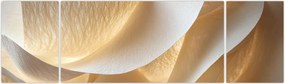 Obraz - Papierowa faktura (170x50 cm)