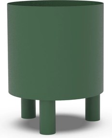 Niska doniczka metalowa Bom H30 cm