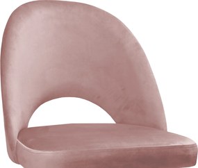 Fotel obrotowy POLO tkanina Welur krzesło biurowe ergonomiczne do biurka : Kolor Stelaża - Chrom, Kolor tkaniny - VELVET - MG58, Typ siedziska - Siedzisko obrotowe 360°, Typ tkaniny - Velvet
