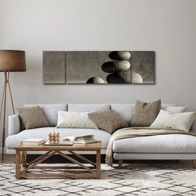 Obraz - Szare kamienie (170x50 cm)