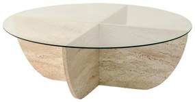 Stolik konferencyjny Lily Travertine