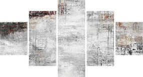 Obraz - Abstrakcyjne teksturowane płótno (125x70 cm)