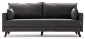 Antracytowa rozkładana sofa 208 cm Bella – Balcab Home