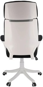 Czarny fotel dziecięcy młodzieżowy do biurka D5-A01