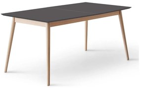 Rozkładany stół z dodatkowym czarnym blatem 90x165 cm Meza – Hammel Furniture