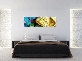 Obraz mierników koloru (170x50 cm)