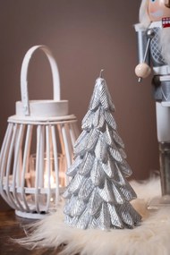 Bambusowy lampion Ilvie, 16 cm, tealight