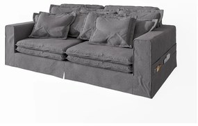 Szara sofa 236 cm Nora – Ropez