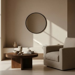 Okrągłe lustro ścienne LØOP, Ø 60 cm