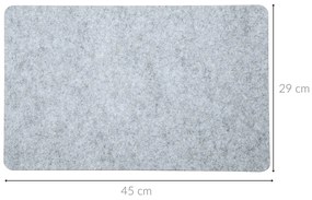 Podkładka na stół, filc syntetyczny, 45 x 29 cm, Kesper
