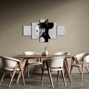 Obraz - Profil pięknej kobiety (125x70 cm)