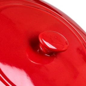 Banquet Foma naczynie żaroodporne owalne z pokrywką Culinaria Red 3,6 l, 3,6 l