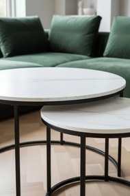 Zestaw 2 stolików Renty Center