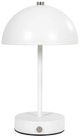 Biała lampa stołowa LED (wysokość 25 cm) Holt – House Nordic