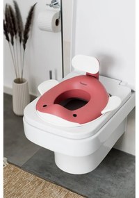 Ciemnoróżowa dziecięca deska sedesowa Dusty pink – Kindsgut