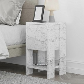 Szafka nocna Ema Carrara Marble